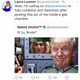 Screenshot of a since-deleted tweet by Baked Alaska showing Laura Loomer in a gas chamber as a Nazi soldier photoshopped to look like President Trump pushed the button to release the gas (Twitter)